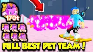 FULL TEAM Of The NEW BEST DARK MATTER MYTHICAL In Pet Simulator X! (Roblox)