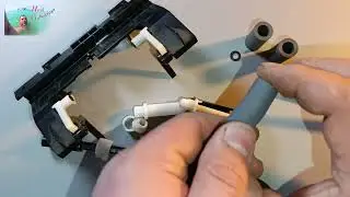 The printer Samsung SCX-3400 cannot pickup paper. Problem with paper pickup roller. Replace roller