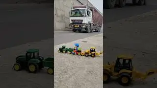 Remote Control Jcb And Dumper Truck Unboxing And Testing Short Video ||