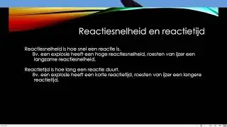 4.1 Reactietijd