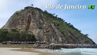 Morning Walk in Rio de Janeiro Part 2 | [4K] Waking Tour | Beach Walk