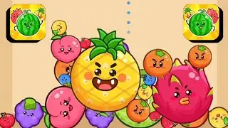 Fruit Merge 🍑 - Drop puzzle || Gameplay (iOS & Android) Part 8