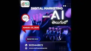 Free AI Digital Marketing Training in Telugu!  at PCS fusion hub