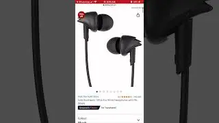 boAt BassHeads 100 in-Ear Wired Headphones with Mic (Black) @ Rs.299 #bigdeal #amazon