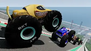 LIVE 088 | Random Car - Epic Car Jumps & Crashes - BeamNG.Drive