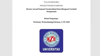 Review Jurnal Nasional - Variabel Kompensasi