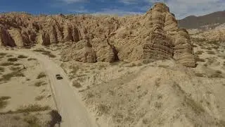 Ruta 40 Angastaco  Driving on the Moon