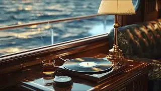 Smooth Jazz on a Yacht | Ocean Waves & Luxury Cruise Vibes for Relaxation 🌊🎷