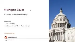 Secure Clean Energy Financing and Incentives Webinar