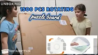 UNBOXING: 1500 PCS Rotating Puzzle Board with drawers and handle @CoastalCraftFilAm 