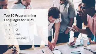 Top 10 Programming Languages For 2021
