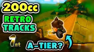 Mario Kart Wii - 200cc All Retro Tracks Grand Prix (Flame Runner)