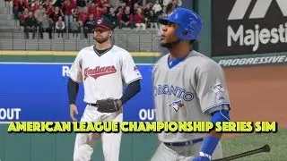 BLUE JAYS vs INDIANS | ALCS Game 1 Simulation | MLB The Show 16