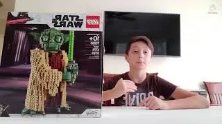 обзор lego yoda 75255
