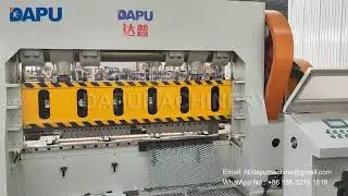 DAPU 160T Expanded Mesh Machine | Fish Scale Mesh Trial for 2026 World Cup Stadiums | DAPU Machinery