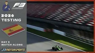 🔴 F3 | 2026 | Pre-Season Testing | #BarcelonaTest | Day 3 Watch-Along