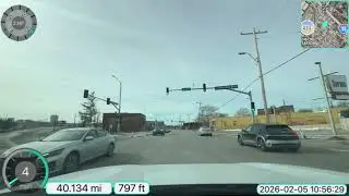 202600205 Dashcam Drivelapse Kansas City Metropolitan Area Thursday