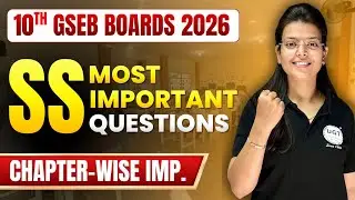 10th GSEB Social Science IMP Questions | S.S Most IMP Question 2026 | Score Full Marks 80/80 | UGT