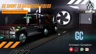 GC Short 3D Animation Videos||3D Animated Film||Prewar Fallout Fuel Tank Truck||Animated Videos 2021