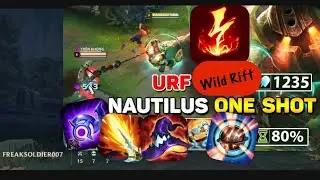 NAUTILUS MID LANE IN URF MODE !! FULL ABILITY POWER EASIEST 1SHOT !!