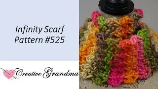 Premier Yarns  Chunky V Stitch Infinity Scarf ( Crochet Tutorial) Pattern #525 (Free Pattern)