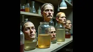 HEADS IN JARS! #funny #trending #viral #comedy #horror