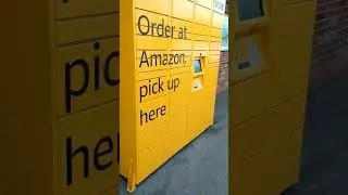 Amazon Locker/Pick Up/Drop Off/Return. They're all over the city! #Amazon #return #dropoff #pickup