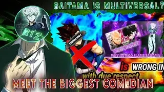 Rebunking a saitama glazer |biggest comedian in powerscalling history [hindi]