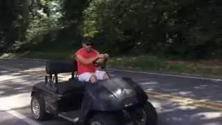 SUPER FAST CUSTOM ELECTRIC GOLF CART