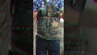 Denim Blue Men's large  Backpack: Stylish and Functional Travel Companion
