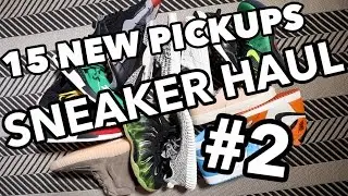 15 NEW SNEAKER PICKUPS!? (SNEAKER HAUL #2)