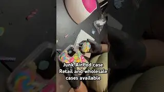 Junk AirPod case full video on channel!! I also sell them retail and wholesale. #diy #junkcase #junk