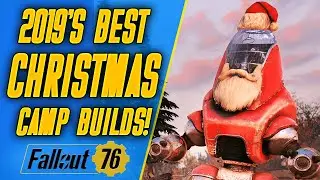 TOP 5 Fallout 76 Christmas Camp Builds 2019