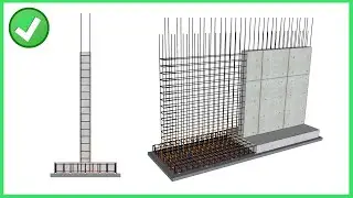 Ferraillage d'un voile en b&eacute;ton arm&eacute;