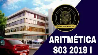 ARITM&Eacute;TICA SEMANA 3 PRE SAN MARCOS 2019 I 📚🖥️