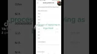 applying for BIGO Host #shorts #bigolive