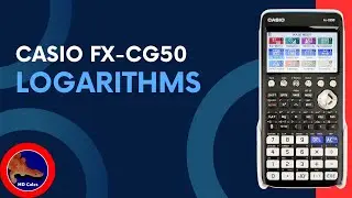 Как решать логарифмы с любым основанием на графическом калькуляторе Casio fx-CG50