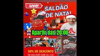 LIVE SALDAO DA LOJA DINOSSAURO GAMES