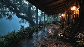 Calming Rain by the River 🌧️ | Peaceful Nature Sounds for Sleep, Study & Relaxation