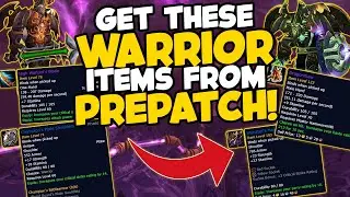 Защита и снаряжение воина для PvP-игроков DPS в предварительном патче TBC Classic, который продлится до предварительного рейда BiS (руководство по подготовке)