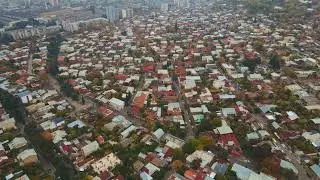 morning drone flight.