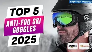 ❄️ ТОП-5 лучших противотуманных горнолыжных очков 2025 года | Четкое зрение на любом склоне!