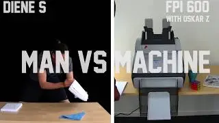 POLISISTEMAS: FPi 600 Folder Inserter vs  Human The Challenge