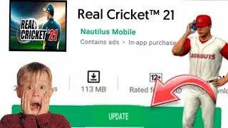 OMG 🎁 - Real Cricket 21 Mega Update | Real Cricket 21 Update | Roll-Out On Play Store 3 New Features