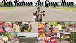 Yeh Kahan Aa Gaye Hum🤔|Saharsha Airport🛬|सहरसा का हवाई अड्डा|Shopping 🛍️|@Funwithbongfamily