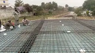Double Mesh Reinforcement Slab Details | RCC Details | Construction