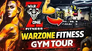 WarZone Fitness | Cinematic Gym Tour 🔥 (1 Minute Motivation)#CinematicFitness#GymCinematic#GymTour