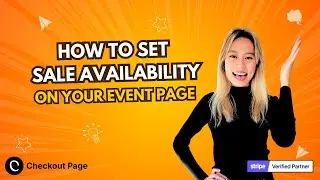 Event sales and ticket status on event pages