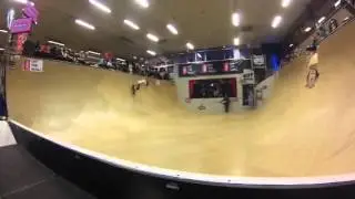 Body Varial Rock on a vert ramp - Alex Griffiths