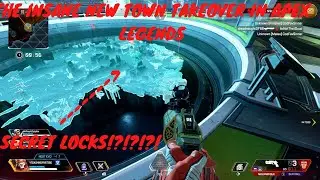 EXPLORING THE NEW APEX LEGENDS TOWN TAKEOVER | THE MAP ROOM IN APEX IS INSANE !!!!!! | CRYPTO